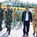 Pangdam I/BB Sambut Kedatangan Kasad dan Ketua Umum Persit KCK di Bandara DTB Silangit