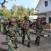 Puslatpurmar 7 Lampon Uji Kemampuan Fisik Prajurit Dengan Lari lintas Alam