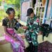 Mengobati Luka, Menjemput Bahagia: Satgas Pamtas Yonarhanud 2 Kostrad Gelar Layanan Kesehatan dari Rumah ke Rumah