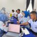Prajurit Puslatpumar 9 Dabo Singkep Dan Jalasenastri Ikuti Pemeriksaan Kesehatan Gratis Program Asta Cita Presiden RI