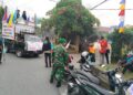 Babinsa Koramil 0201-02/MT Monitor Aksi KSPSI Agen Sumut, Penyampaian Aspirasi Berlangsung Aman dan Kondusif