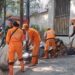 Satgas Grebek sampah Kodim 0502/JU Terus Bergerak Ciptakan Lingkungan Sehat dan Bersih