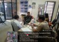 Komsos Babinsa Dengan Perangkat Kelurahan Cinta Damai