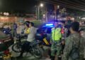 Koramil 03/Tanjung Priok Bersama Tiga Pilar dan Komduk Gelar Patroli Siskamling di Jakarta Utara