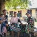 Yonarmed 12 Kostrad Wujudkan Kepedulian Melalui Pelayanan Kesehatan Door to Door