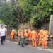 Satgas Sampah Koramil 07/Pondok Aren Bersama DLH Laksanakan Aksi Bersih Lingkungan