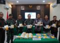 Satgas Pamtas Yonarhanud 1/PBC/1 Kostrad Gagalkan Penyelundupan Puluhan Kilo Narkoba