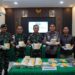 Satgas Pamtas Yonarhanud 1/PBC/1 Kostrad Gagalkan Penyelundupan Puluhan Kilo Narkoba