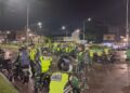 Ciptakan Rasa Aman, Kodim 0201/Medan Gelar Patroli Malam di Jalur Strategis Kota