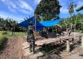 Bakti TNI untuk Rakyat, Pembangunan Jembatan Gantung Sungai Sowu di Gunungsitoli Capai 50,5 Persen