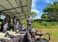Asah Naluri Tempur Prajurit, Lanal Aru Gelar Latihan Menembak di Lapangan Tembak Jar Kabaresi