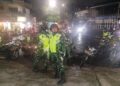 SERDA AHMAD DAN SERDA FASIAL MELAKSANAKAN PATROLI MOTORIS, WUJUD NYATA JAGA KEAMANAN WILAYAH