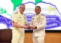 HARUMKAN NAMA INDONESIA, PERWIRA KORPS MARINIR TNI AL RAIH TIGA PENGHARGAAN BERGENGSI DI NATIONAL DEFENSE UNIVERSITY AMERIKA SERIKAT