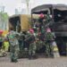 KORPS MARINIR IKUTI APEL KESIAPAN PENGAMANAN PENYAMPAIAN ASPIRASI DI MONAS