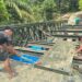 Pembangunan Jembatan Modular Sungai Bawoni di Nias Utara Hampir Rampung