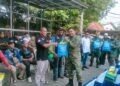 Melalui Program “Jaga Jayakarta On The Spot”,Danramil 01/Koja Bersama Tiga Pilar Jalin Silaturahmi dengan Warga ,Wujudkan Kamtibmas