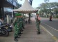 Menjaga Stabilitas Keamanan Wilayah,Personel Koramil 14/Panongan Posko Siaga Pengamanan