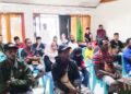 Nobar Piala Dunia dan Makan Bersama, Koramil 1710-02/Timika Perkuat Kemanunggalan TNI-Rakyat