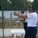 Dankodaeral XI Pimpin Latihan Menembak Pistol, Asah Kemampuan Tempur Pejabat Kodaeral XI