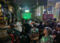 Silaturahmi On The Spot Kodim 0503/JB Gelar Nobar Kebangsaan Sepak Bola Piala Dunia 2026 ,Menjaga Kondusifitas Wilayah