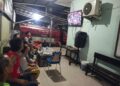 Pererat Kebersamaan, Koramil 05/Ciputat Nobar Piala Dunia Jerman vs Curacao