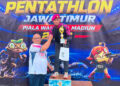 Performa Gemilang Atlet Yonif 3 Marinir Warnai Kejuaraan Pentathlon Piala Walikota Madiun 2026
