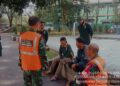 Koramil 09/Serpong Utara Tetap Gencarkan Sosialisasi Satgas Sampah di Hari Libur