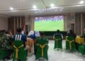 Nobar Sepakbola Gembira,Kodim 0201/Medan Pererat Persatuan dan Silaturahmi Bersama Masyarakat