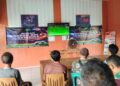 Koramil 10/Sepatan Gelar Nobar Sepak Bola Gembira Piala Dunia 2026 Bersama Masyarakat,Eratkan Persatuan dan Silaturahmi