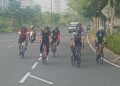 Satu Pedal Satu Komando ,Gowes Sehat Wakasad Bersama Danrem 052/Wkr Jaga Kebugaran Tubuh