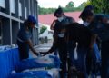 TNI AL GAGALKAN PENYELUNDUPAN SIANIDA DAN BARANG ILEGAL LINTAS NEGARA DI SULAWESI UTARA