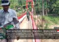Terus Dikebut,Pembangunan Jembatan Garuda Patrasana Capai 85 %