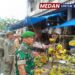 Babinsa Koramil 0201-05/MB Dampingi Penertiban Dan Himbauan Pedagang Pk5 Di Pasar Pringgan