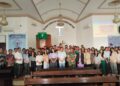 Danramil 14/PB Beri Materi Penguatan Kebangsaan dan Antisipasi Kenakalan Remaja di Gereja Hkbp Cinta Damai Desa Deli Tua.