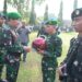 Upacara di Makorem 042/Gapu Diwarnai Aksi Peduli Keselamatan Berkendara