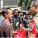 “Jaga Jakarta On The Spot”,Danramil 01/TS Bersama Tiga Pilar Bagikan Sembako untuk Warga Kelurahan Tangki