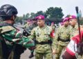 PANGKORMAR TUMBUHKAN SEMANGAT DAN PERIKSA KESIAPAN SATUAN UNSUR TUGAS MARINIR LATMA MULTILATERAL RIMPAC 2026
