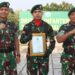 Danbrigif 6 Kostrad Berikan Penghargaan kepada Prajurit Berprestasi di Ajang Pencak Silat Nasional