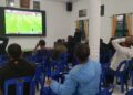 Nobar Gembira Piala Dunia 2026, Kodim 0210/TU Kokohkan Persatuan dan Eratkan Hubungan Baik dengan Masyarakat