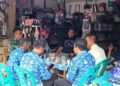 Sinergitas Lintas Sektoral Babinsa Dengan Satpol dan Staf Kecamatan Di Senayang, Antisipasi Kebakaran Pemukiman