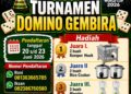 Semarak Piala Dunia 2026, Koramil 06/Senayang Satukan Masyarakat Melalui Turnamen Domino