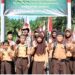 Kodim 0203/Langkat Rampungkan Pembangunan Jembatan Gantung Penghubung  di Kelurahan Bela Rakyat