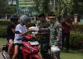 Tebar Kebaikan, Kodam XII/Tpr Kembali Gelar Aksi “Jumat Berkah”