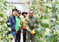 Danrem Untoro Puji Semangat Petani Milenial di Ngawi