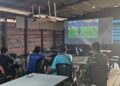 Nobar Piala Dunia 2026, Koramil 06/Senayang Pererat Silaturahmi dan Semangat Kebangsaan Warga