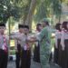 Antusias Ikuti LDK, Pengurus OSIS SMP Islam Al Ma’arif Darunajah Digembleng TNI