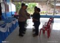 Babinsa Koramil 0201-14/PB Dampingi Penyaluran BLT Tahap I di Desa Lubang Ido.