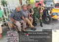 Babinsa Pantau Wilayah, Imbau Warga Waspadai Berita Pemicu Perpecahan