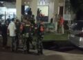 Pantau Kondisi Wilayah Kodim 0506/Tgr Patroli Malam Bersama Komduk