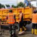 Tak Kenal Kata Libur,Hari Minggu Satgas Sampah Koramil 04/Cikupa Tetap Bekerja